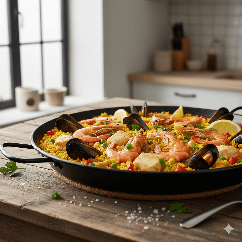 Seafood Paella