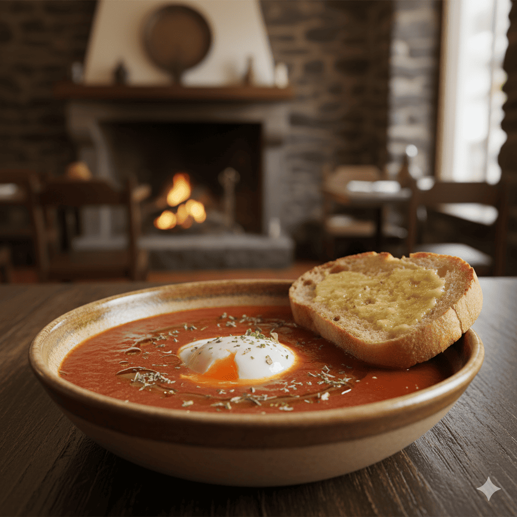 7. Sopa de Tomate e Cebola